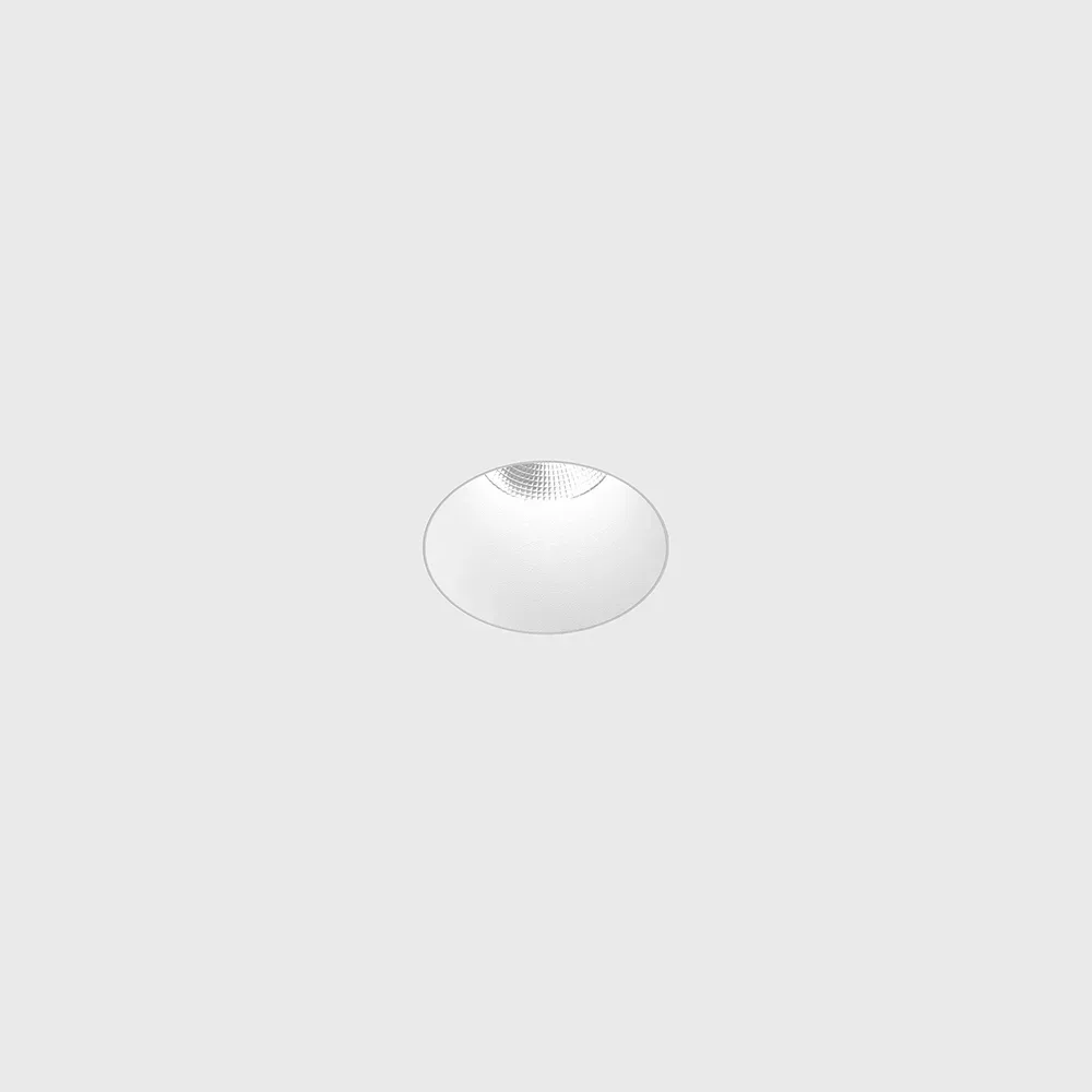 01.3900.8.940.WH_1 Trimless ceiling recessed luminaire NANO R TRIMLESS, D35mm, H67mm, CREE LED 8W, 640Lm, 4000K, 50°, CRI>90, UGR<19, 700mA, IP44, white color — изображение 1