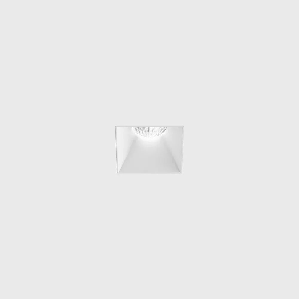 01.3901.8.927.WH_1 Trimless ceiling recessed luminaire NANO S TRIMLESS, L35mm, W35mm, H67mm, CREE LED 8W, 640Lm, 2700K, 50°, CRI>90, UGR<19, 700mA, IP44, white color - imagine 1