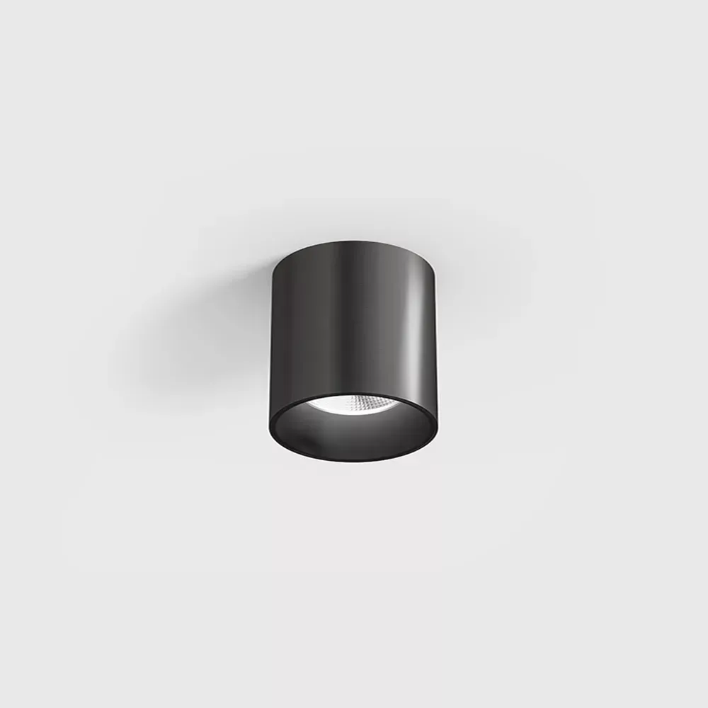 02.0645.8.940.MN_1 Surface-mounted ceiling luminaire GHOST, D52mm, H66mm, LED 8W, 620Lm, 4000K, 50°, CRI>90, 220V-240V, IP20, midnight color - imagine 1