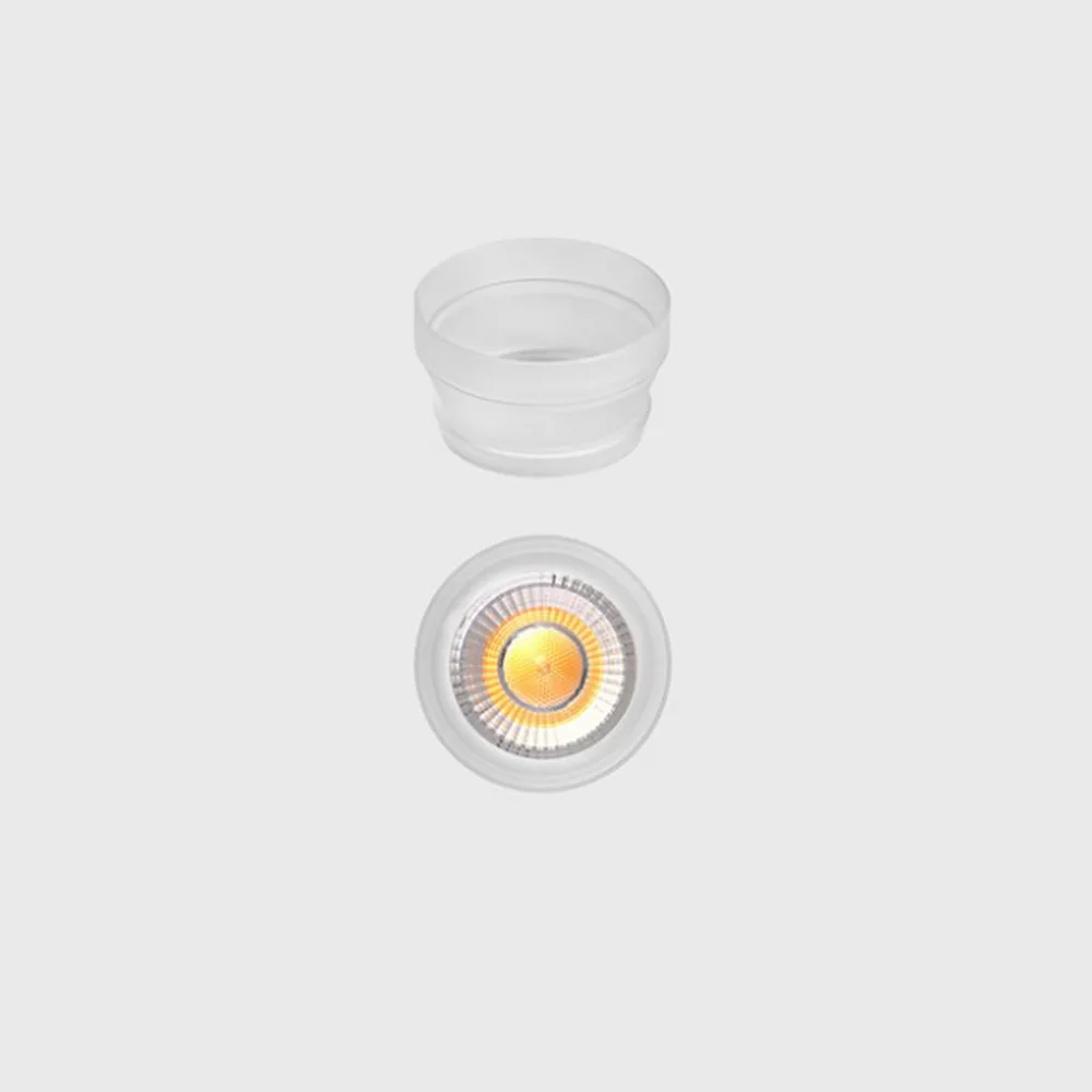 06.A05FG_1 FOGGY COWER for series TUB M, D52mm, H30mm, mat white color - imagine 1