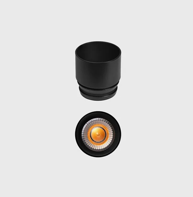 06.A05NB_1 SNOOT for series TUB M, D50mm, H52mm, black color - imagine 1