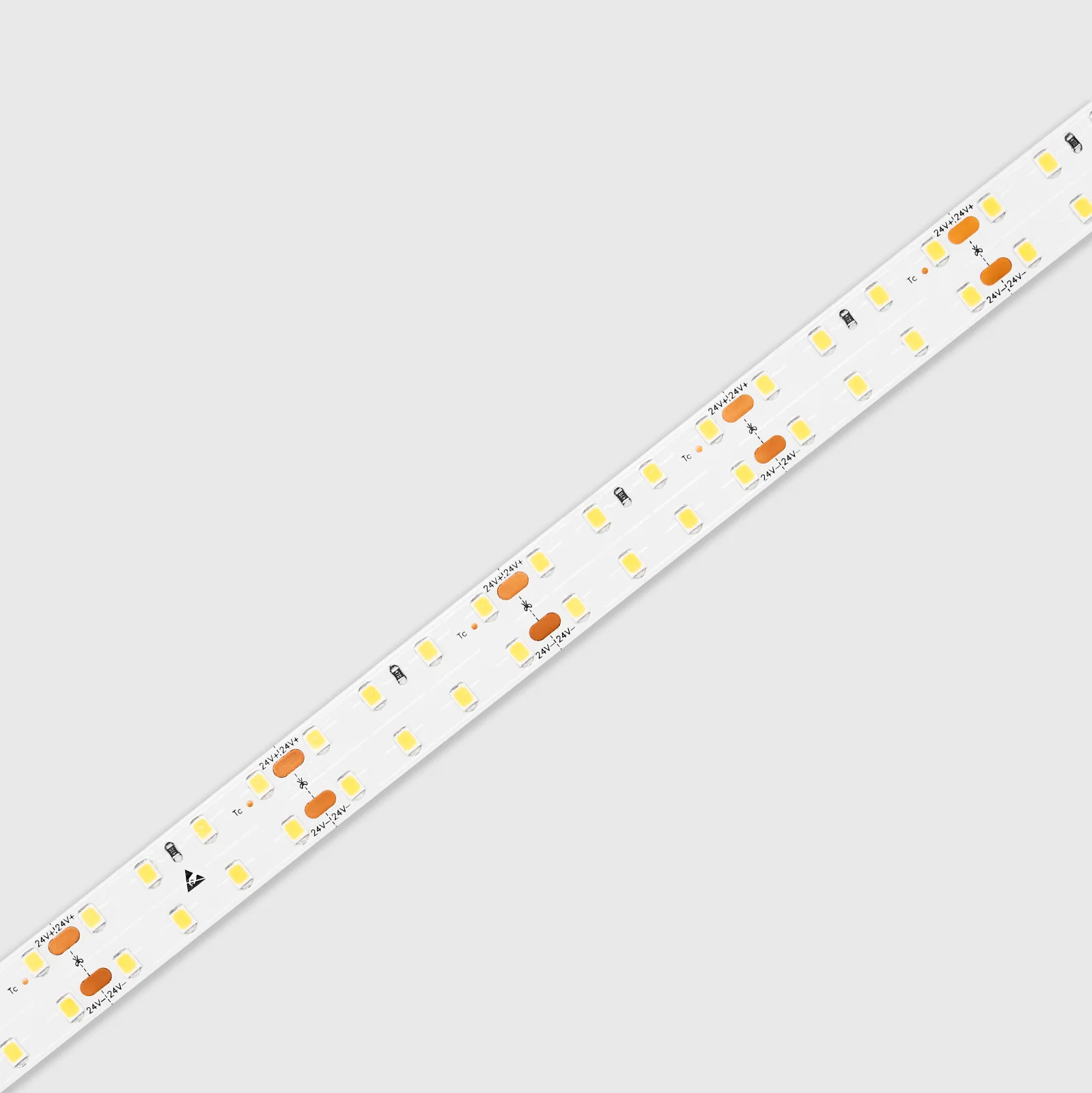 11.24.192.19.20.040.930_1 Flexible led strip, L4000mm, W15mm, H1.5mm, power 20.8W/m, 24V, CRI>90, 2250Lm/m, 3000K, 192Leds/m, сutting unit: 41.67mm/8LEDs, IP20 - imagine 1