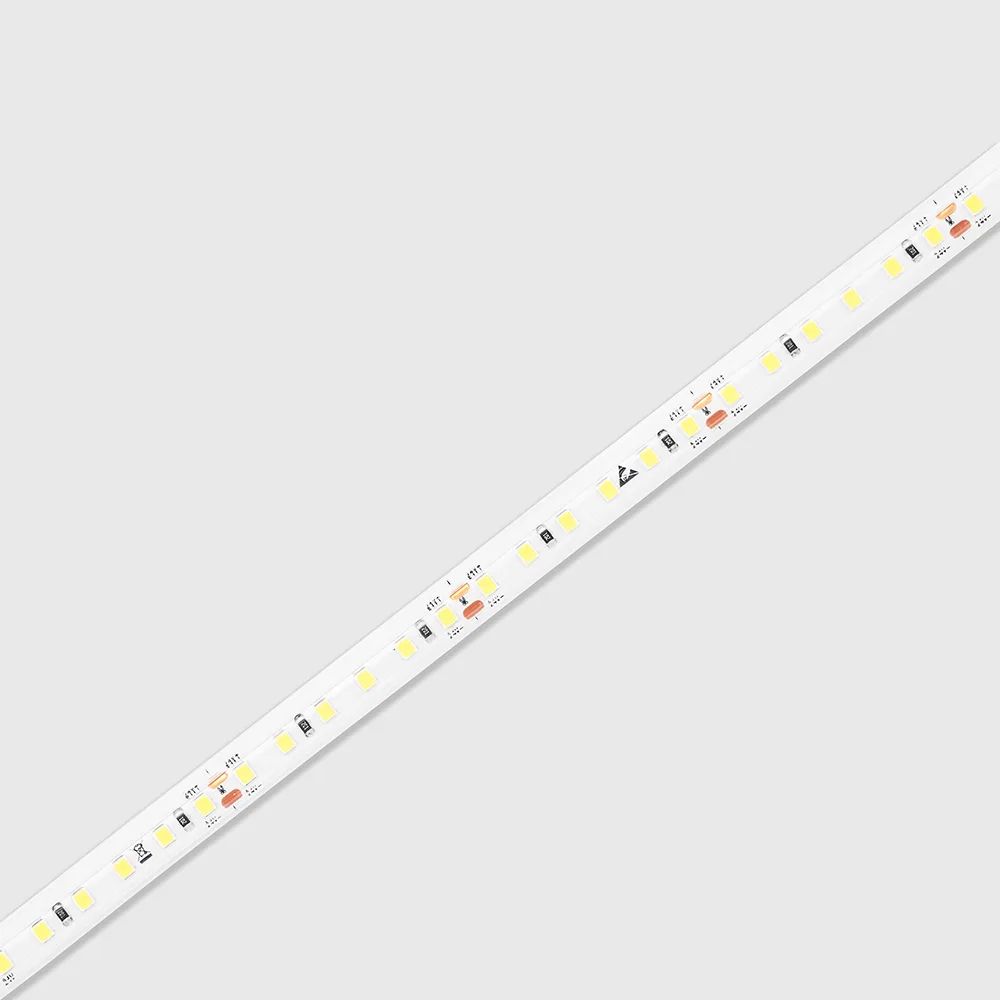 11.24.S120.10.20.050.830_1 Flexible led strip, L5000mm, W8mm, H1.5mm, power 9.6W/m, 24V, CRI>80, 960Lm/m, 3000K, 120Leds/m, сutting unit: 50mm/6LEDs, IP20 - imagine 1