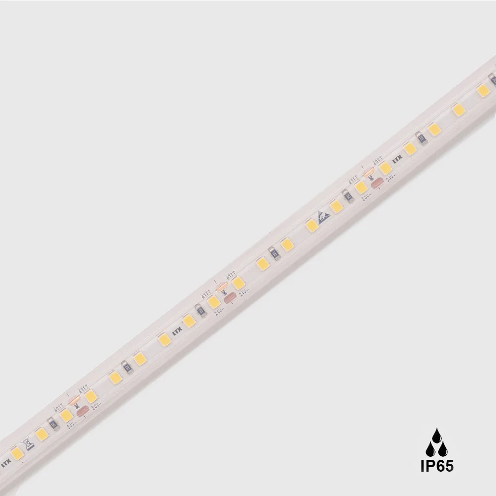 11.24.S120.10.65.050.840_1 Flexible led strip, L5000mm, W10mm, H4.8mm, power 9.6W/m, 24V, CRI>80, 1040Lm/m, 4000K, 120Leds/m, сutting unit: 50mm/6LEDs, IP65 - imagine 1