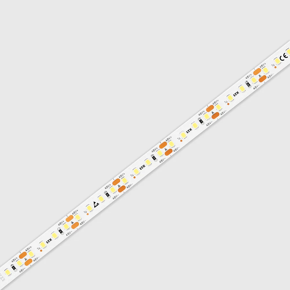 11.48.120.09.20.050.840_1 Flexible led strip, L5000mm, W10mm, H1.6mm, 4000K, power 9.6W/m, 48V, CRI>80, 840Lm/m, 120Leds/m, сutting unit: 33,33mm/4LEDs, IP20 - imagine 1
