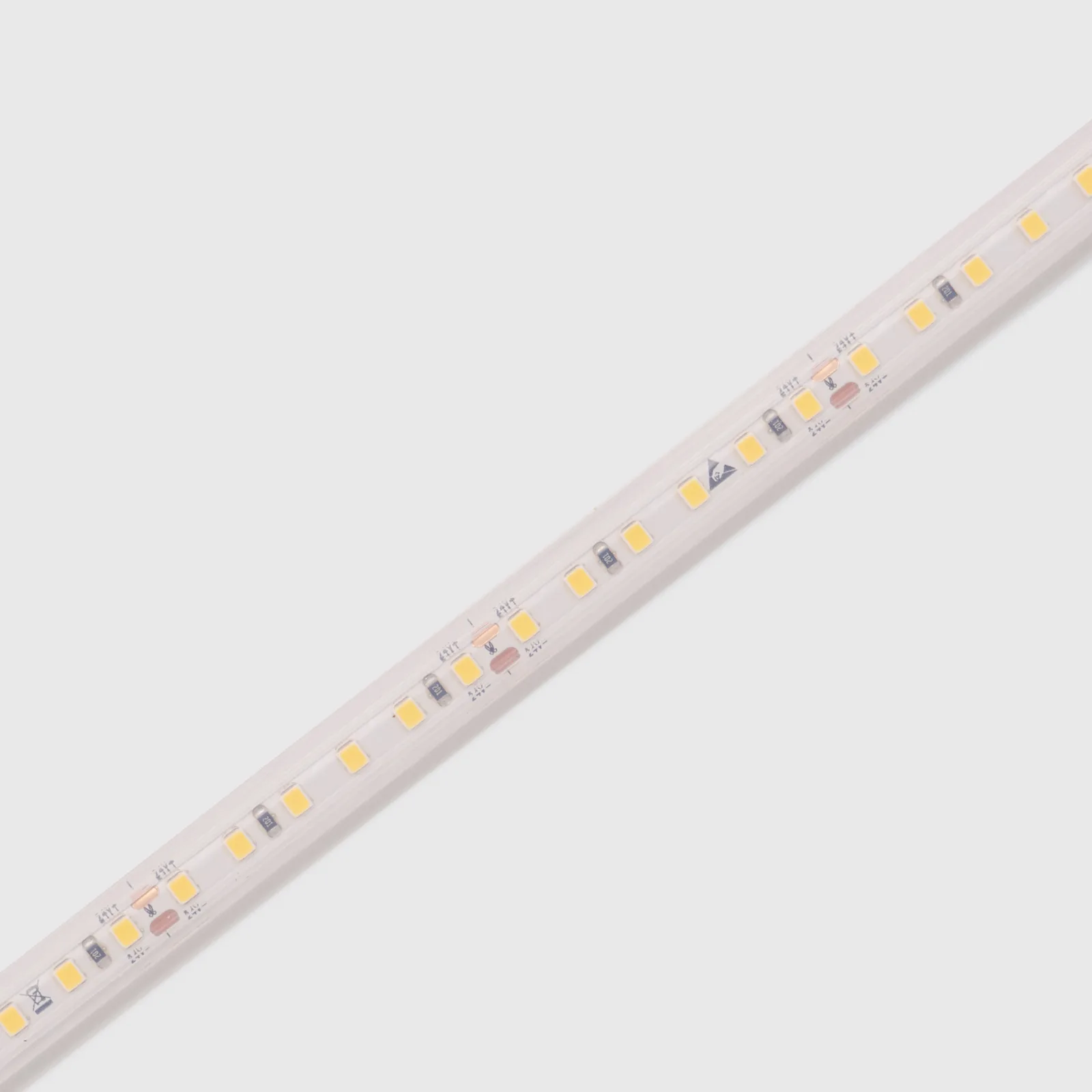 11.48.120.09.65.050.830_1 Flexible led strip, L5000mm, W12mm, H4.8mm, power 9.6W/m, 48V, CRI>80, 950Lm/m, 3000K, 120Leds/m, сutting unit: 33,33mm/4LEDs, IP65 - imagine 1