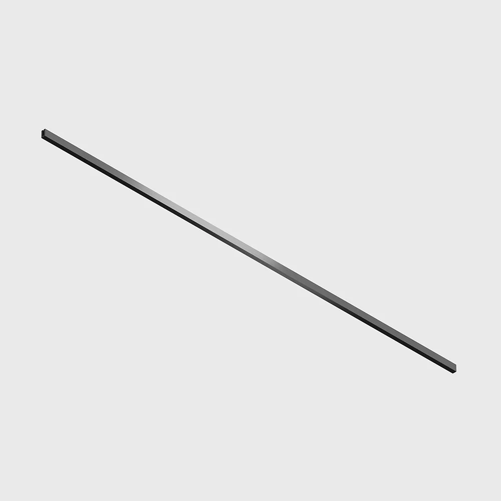 15.S100.BK_1 Surface/suspension track AIR_TRACK S, L1000mm, W9mm, H14.8mm, 48V, IP20, black color - imagine 1